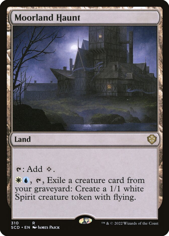 Magic the Gathering Card - Moorland Haunt - MTG Circle