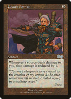 Magic the Gathering Card - Urza's Armor - MTG Circle