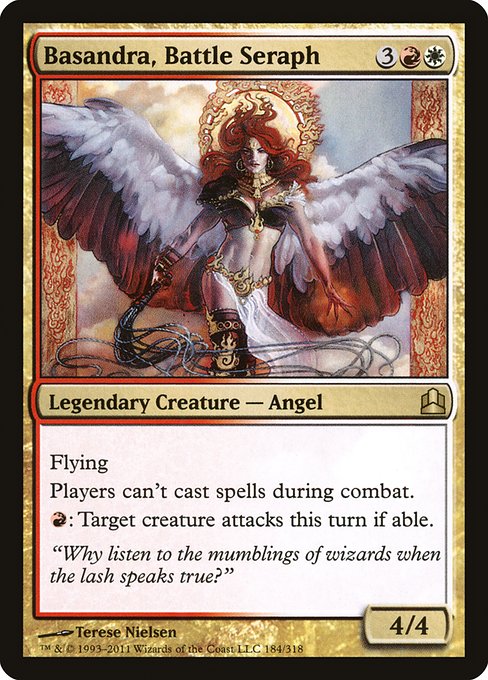 Magic the Gathering Card - Basandra, Battle Seraph - MTG Circle