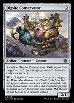 Magic the Gathering Card - Digsite Conservator - MTG Circle