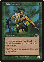 Magic the Gathering Card - Elvish Berserker - MTG Circle