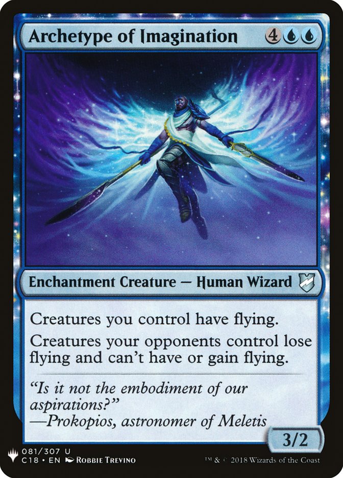 Magic the Gathering Card - Archetype of Imagination - MTG Circle