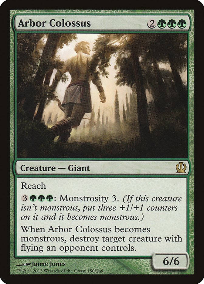 Magic the Gathering Card - Arbor Colossus - MTG Circle