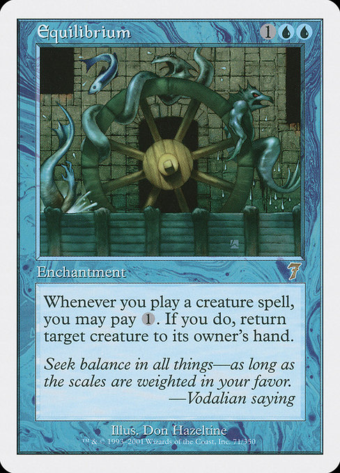 Magic the Gathering Card - Equilibrium - MTG Circle