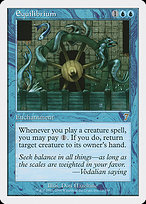 Magic the Gathering Card - Equilibrium - MTG Circle