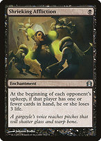 Magic the Gathering Card - Shrieking Affliction - MTG Circle