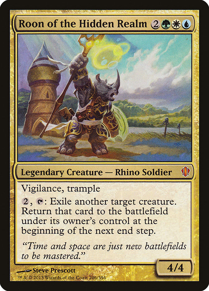 Magic the Gathering Card - Roon of the Hidden Realm - MTG Circle