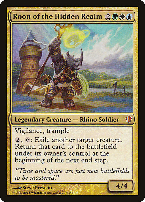 Magic the Gathering Card - Roon of the Hidden Realm - MTG Circle