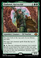 Magic the Gathering Card - Eladamri, Korvecdal - MTG Circle