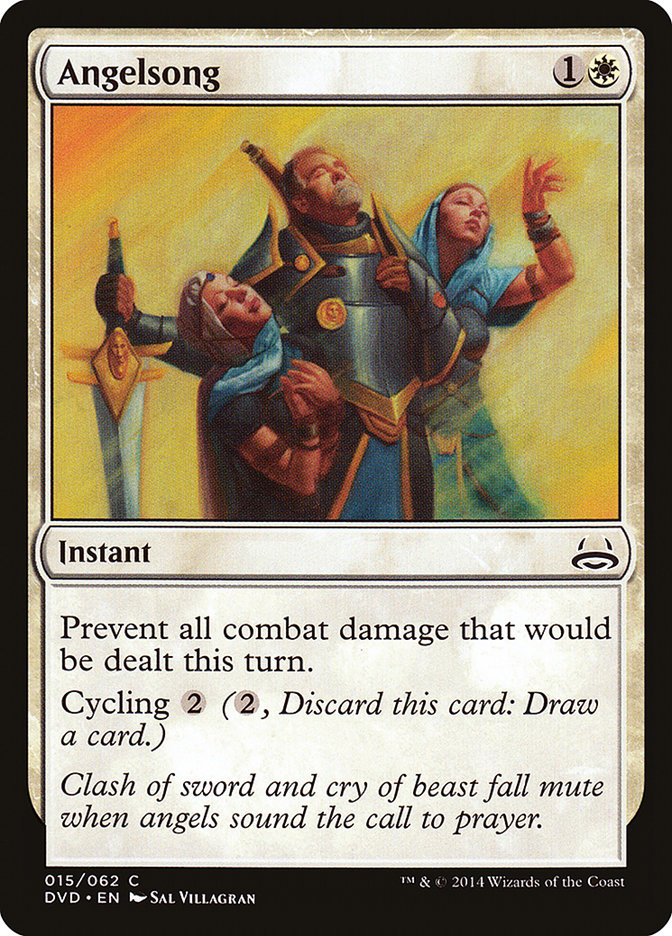 Magic the Gathering Card - Angelsong - MTG Circle