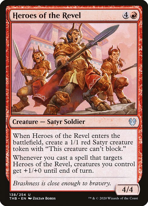 Magic the Gathering Card - Heroes of the Revel - MTG Circle