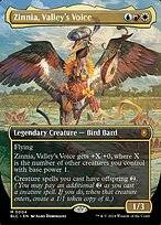 Magic the Gathering Card - Zinnia, Valley's Voice - MTG Circle