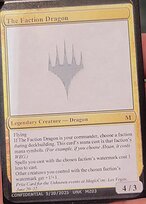 Magic the Gathering Card - The Faction Dragon - MTG Circle