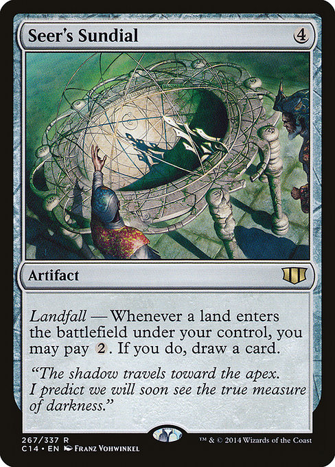 Magic the Gathering Card - Seer's Sundial - MTG Circle