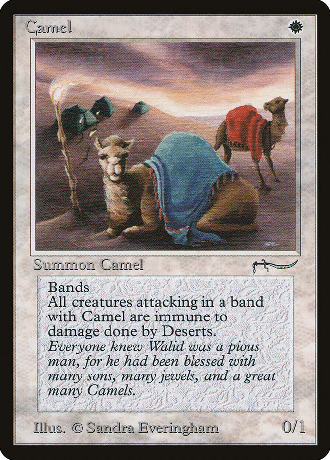 Magic the Gathering Card - Camel - MTG Circle