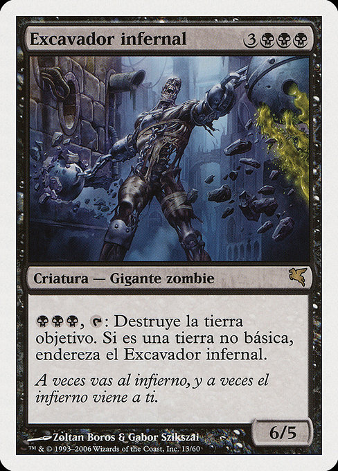 Magic the Gathering Card - Helldozer - MTG Circle