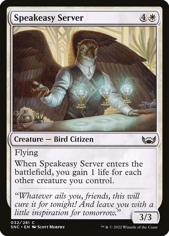 Magic the Gathering Card - Speakeasy Server - MTG Circle