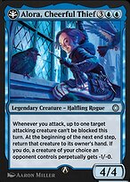 Magic the Gathering Card - Alora, Cheerful Thief - MTG Circle