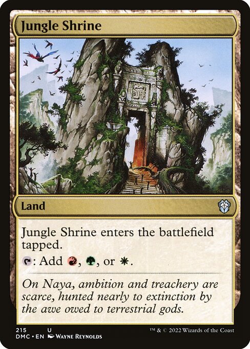 Magic the Gathering Card - Jungle Shrine - MTG Circle