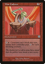 Magic the Gathering Card - War Cadence - MTG Circle