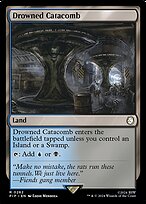 Magic the Gathering Card - Drowned Catacomb - MTG Circle