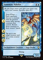 Magic the Gathering Card - Summon: Valefor - MTG Circle