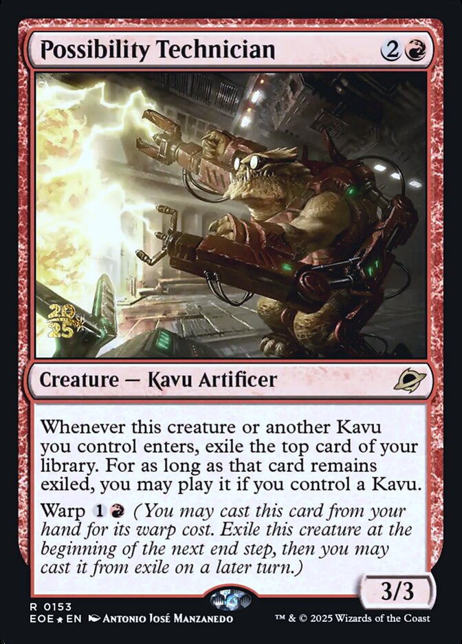 Magic the Gathering Card - Possibility Technician - MTG Circle