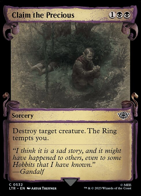 Magic the Gathering Card - Claim the Precious - MTG Circle