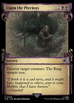 Magic the Gathering Card - Claim the Precious - MTG Circle