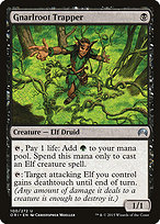 Magic the Gathering Card - Gnarlroot Trapper - MTG Circle