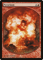 Magic the Gathering Card - Pyroclasm - MTG Circle