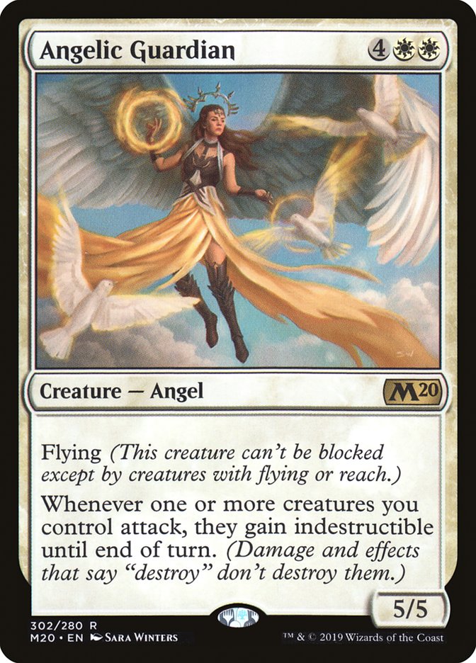 Magic the Gathering Card - Angelic Guardian - MTG Circle