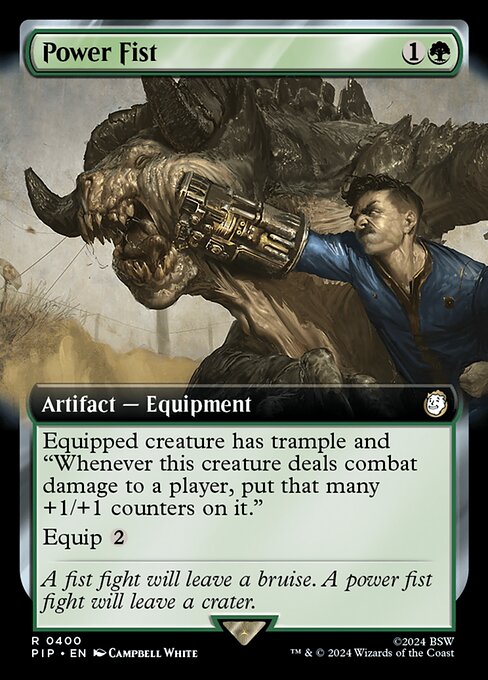 Magic the Gathering Card - Power Fist - MTG Circle