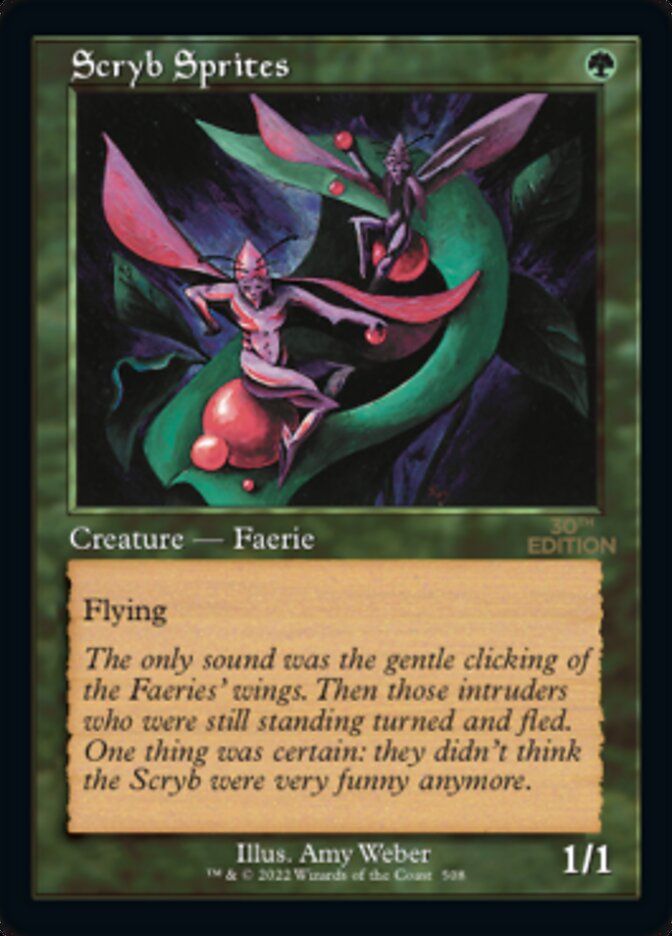 Magic the Gathering Card - Scryb Sprites - MTG Circle