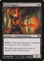Magic the Gathering Card - Sickle Ripper - MTG Circle