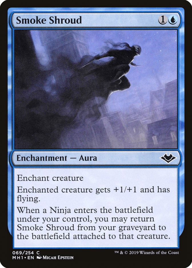 Magic the Gathering Card - Smoke Shroud - MTG Circle
