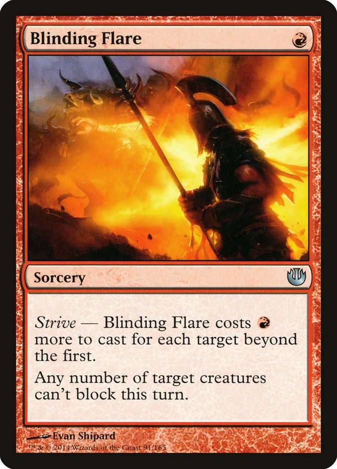 Magic the Gathering Card - Blinding Flare - MTG Circle