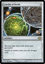 Magic the Gathering Card - Crucible of Worlds - MTG Circle