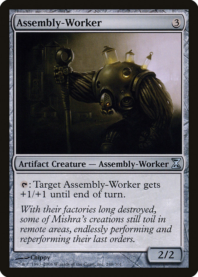 Magic the Gathering Card - Assembly-Worker - MTG Circle