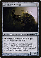 Magic the Gathering Card - Assembly-Worker - MTG Circle