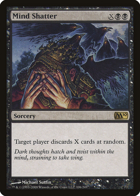 Magic the Gathering Card - Mind Shatter - MTG Circle