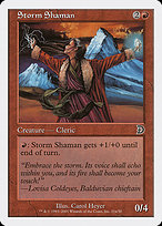 Magic the Gathering Card - Storm Shaman - MTG Circle