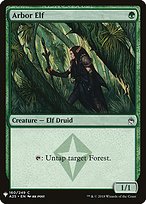 Magic the Gathering Card - Arbor Elf - MTG Circle