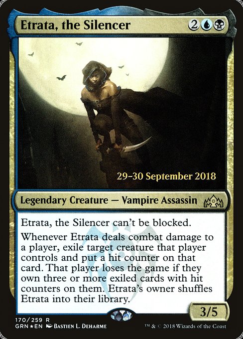 Magic the Gathering Card - Etrata, the Silencer - MTG Circle