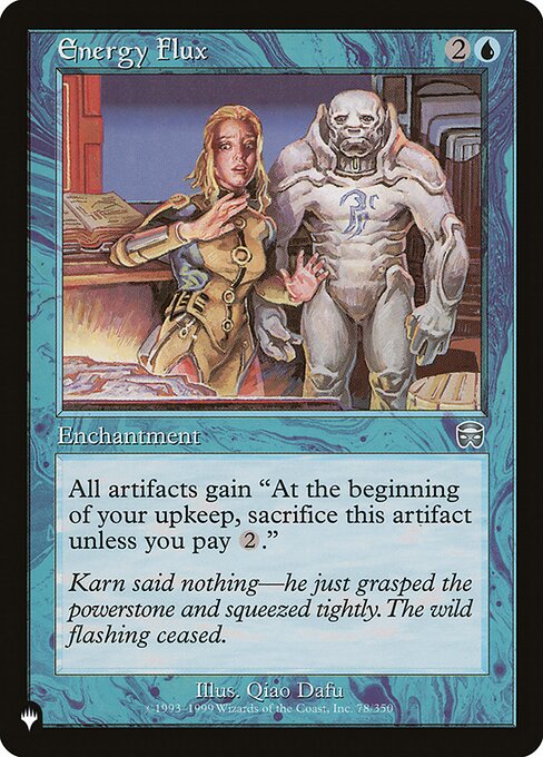 Magic the Gathering Card - Energy Flux - MTG Circle
