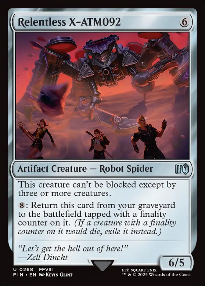Magic the Gathering Card - Relentless X-ATM092 - MTG Circle