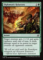Magic the Gathering Card - Diplomatic Relations - MTG Circle