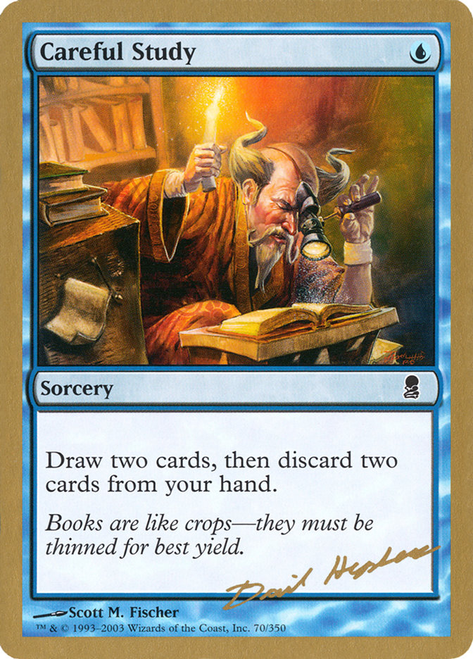 Magic the Gathering Card - Careful Study - MTG Circle
