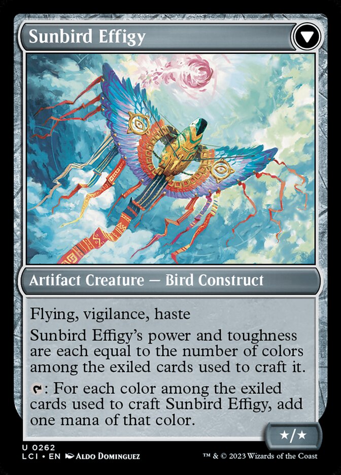 Magic the Gathering Card - Sunbird Effigy - MTG Circle