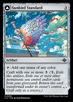Magic the Gathering Card - Sunbird Standard // Sunbird Effigy - MTG Circle